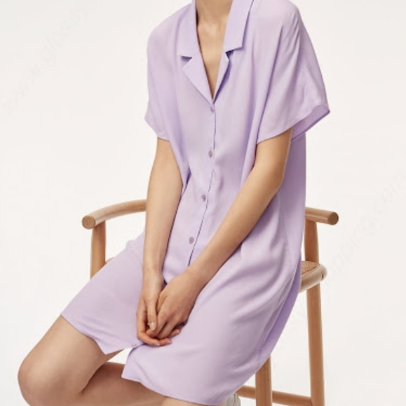 Aritzia Wilfred Free Radhika crepe dress - Picture 3 of 7